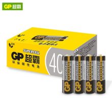 超霸（GP）5号黑超碳性干电池40粒装 AAR6P