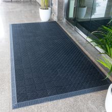 洁力 门口地垫入户门垫防滑除尘 二合一灰色 60CM*120CM