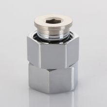 一靓 特厚4分内外丝活接直接对丝加厚水管接头 D2款 4分加厚 双内丝 活接直接