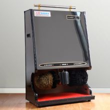 五花 YK-D52 全自动擦鞋机酒店立式感应电动刷皮鞋神器鞋油 金刚黑 全包