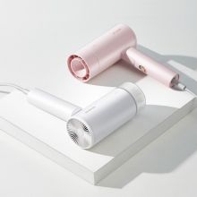 美菱（MeiLing）电吹风机家用冷热风护发大功率可折叠便携式 粉色 MI-C23