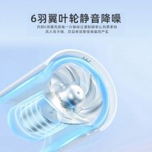 美菱（MeiLing）电吹风机家用冷热风护发大功率负离子吹风筒 可折叠便携式 白色负离子款 MI-C22A
