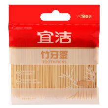 宜洁 牙签竹制袋装200枚Y-9892
