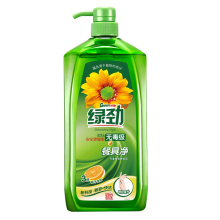 妈妈壹选 洗洁精绿净餐具净1.28kg*1瓶 家用 去油污