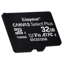 金士顿（Kingston）32GB TF（MicroSD）存储卡 读速100MB/s SDCS2/32GBSP