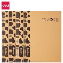 得力(deli)1A5/60张牛年系列缝线软抄本 作业本记事本日记本笔记本 FA560