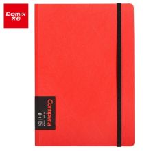 齐心（Comix） C7011 创意封底插袋文具笔记本子/记事本/创意软抄本 A5/80张 Compera原味系列