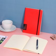 齐心（Comix） C7011 创意封底插袋文具笔记本子/记事本/创意软抄本 A5/80张 Compera原味系列