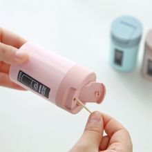 牙签盒创意牙签桶家用 北欧蓝1个