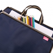 优必利 A4大容量帆布袋牛津文件套文件袋文件包手提袋资料会议公文包 1236 A4文件包