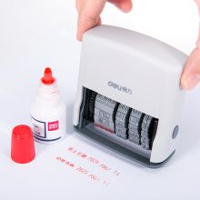 得力 77302 日期印(灰白)