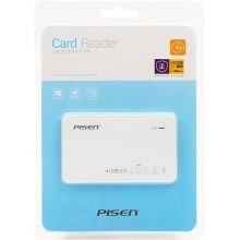 品胜（PISEN）USB3.0 多功能多盘符读卡器 高速多合一内存卡SD/MS/XD/CF/TF卡读卡器
