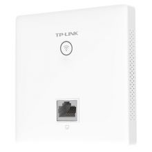 TP-LINK TL-AP1202GI-PoE 5G双频无线1200M千兆POE供电面板式AP 皓月白