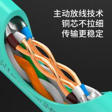 万级（WANJEED）八类网线工程级【40G万兆网线】双屏蔽无氧铜CAT8类箱装网络线【真而迅-监控顶配版】305米