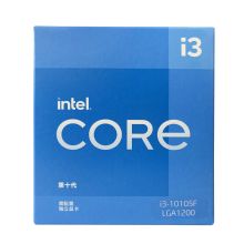 英特尔 Intel i3-10105F 4核8线程 盒装CPU处理器