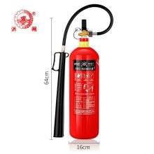 洪湖 灭火器 二氧化碳灭火器3公斤 CO2手提式气体二氧化碳灭火器5KG 机房精密仪器灭火器MT/3