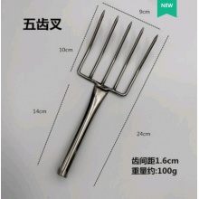 不锈钢子米饭叉米叉米线叉饭叉厨房食堂饭店盛米饭工具