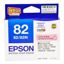 爱普生 EPSON r290 R390 tx820fw R270 82N t082墨盒 T0826淡洋红