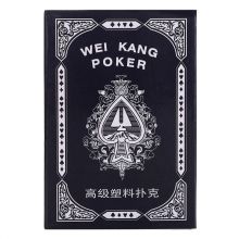 维康 扑克牌塑料扑克牌磨砂防水耐打桌游卡牌游戏单副装 颜色随机