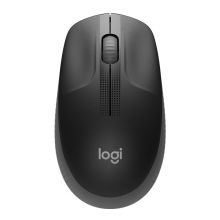 罗技（Logitech）M190无线鼠标 大手鼠标-石墨黑
