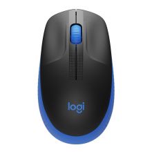 罗技（Logitech）M190无线鼠标 大手鼠标-惊艳蓝