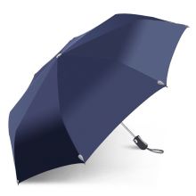 天堂伞 自动伞三折自开收晴雨伞经典商务伞雨伞58cm*8骨 3331E碰藏青色