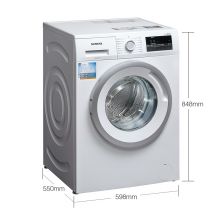 西门子(SIEMENS) 8公斤 变频滚筒洗衣机 高温筒清洁 XQG80-WM12N1600W
