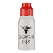 旗牌(Shachihata)Artline办公财务银行会计橡胶章水性通用印台补充印油 50ml ESA-2N