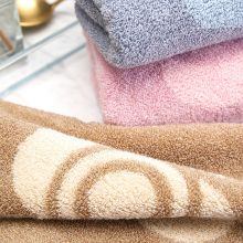 洁丽雅（Grace） 8992 毛巾家纺 简爱纯棉舒适毛巾3条装 76*35cm 兰色+紫色+棕色 115g