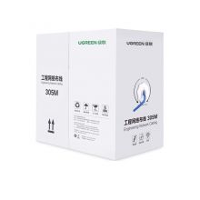 绿联（UGREEN）NW109 六类网线（工程版0.57mm纯铜线芯）CAT6类8芯双绞箱线 非屏蔽305米