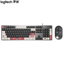 罗技（Logitech）K845机械键盘TTC轴 青轴 +Pebble无线蓝牙鼠标 静音鼠标 键鼠套装 黑色-吾皇万睡系列
