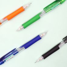 百乐（PILOT）H-125C 0.5mm晶彩彩色自动铅笔 伸缩笔嘴 蓝色