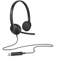 罗技（Logitech） H340 USB接口耳麦 头戴式耳机 带麦克风话筒