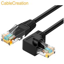 CABLE CREATION CAT6六类无氧铜网线 左弯1.8米 CL0089