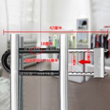 梅花（BLOSSOM）玻璃门锁C级锁芯双开门锁 抗剪u型锁防盗锁具 摩托车电动车锁800-602