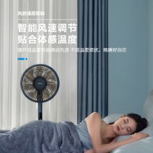 美的（Midea）电风扇家用遥控落地扇直流变频风扇可拆洗风扇 SDE30ET（星空系列-蓝狐）