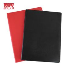 信发（TRNFA）TN-B1-02（红色） A4商务签约本/朗诵夹 皮革八角插入演讲夹