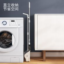 五月花 扫把簸箕套装 可旋转防风梳齿型家用扫地扫水清洁梳齿型软毛扫帚两件套 WYH-S102