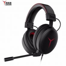 联想(Lenovo)拯救者 Thunder Y480 头戴式专业电竞耳麦 带线控USB耳机耳麦 黑色 R9000P/R7000