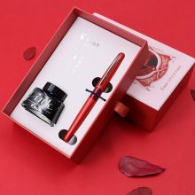 百乐（PILOT）88G宫廷风钢笔套盒 F尖 红丝绒 FPMR3FWV-I30B-ZH