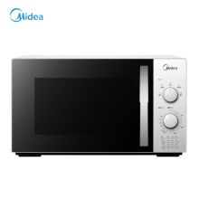 美的（Midea）快捷微波炉 360°转盘加热 旋钮操控 23升 M1-230E 白色