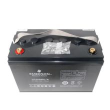 艾默生 蓄电池U12V380L/A 长寿命12V100AH 免维护直流屏UPS后备电源