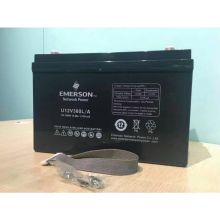 艾默生 蓄电池U12V380L/A 长寿命12V100AH 免维护直流屏UPS后备电源