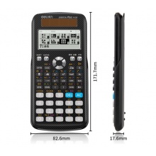 得力(deli) D991CN 中文版双电源带保护盖科学函数计算器计算机
