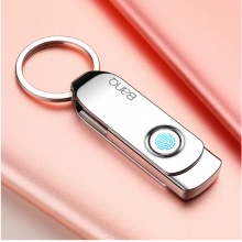 banq 64GB USB3.0指纹加密U盘 F16高速版 360度全金属旋转设计 双重加密技术