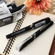 晨光（M&G） 迈腾磨砂杆签字笔中性笔水性笔  黑色 AGP65501 子弹 0.7mm