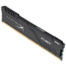 金士顿(Kingston)8GB DDR4 2666 台式机内存条 骇客神条 Fury雷电系列 HX426C15FB/8