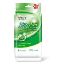 心相印 湿巾 卫生99.9%杀菌湿巾 10片独立装*12包 （量贩装）120片便携湿巾 XCA001+12