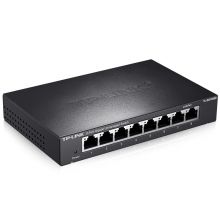 普联TP-LINK 8口千兆监控交换机金属机身 TL-SG1008D