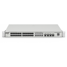 锐捷（Ruijie）监控二层网管24口千兆交换机 RG-NBS3200-24SFP/8GT4XS 全光口 灰色